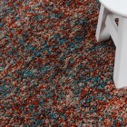 Hochflor Teppich ENJOY Terrakotta 80 x 150 cm