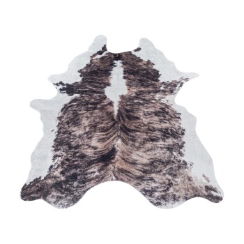 Waschbarer Teppich ETOSHA Braun 100 cm x 135 cm