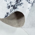 Waschbarer Teppich ETOSHA Schwarz 100 cm x 135 cm