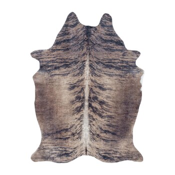 Waschbarer Teppich ETOSHA Braun 100 cm x 135 cm