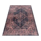 Waschbarer Teppich FIESTA Rot 80 x 250 cm