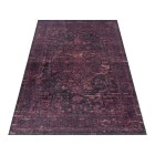 Waschbarer Teppich FIESTA Rot 80 x 250 cm