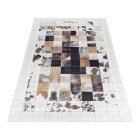 Waschbarer Teppich FIESTA Weiß 80 x 150 cm