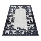 Waschbarer Teppich FIESTA Schwarz 80 x 150 cm