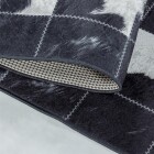 Waschbarer Teppich FIESTA Schwarz 80 x 150 cm