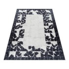 Waschbarer Teppich FIESTA Schwarz 80 x 250 cm