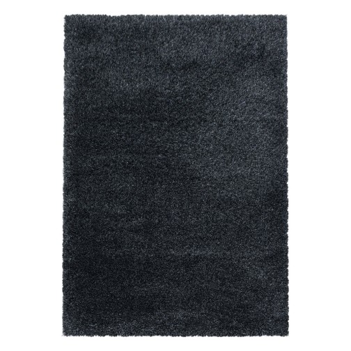 Hochflor Teppich FLUFFY Anthrazit 120 cm x 170 cm