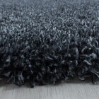 Hochflor Teppich FLUFFY Anthrazit 140 x 200 cm