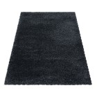 Hochflor Teppich FLUFFY Anthrazit 200 cm x 290 cm