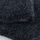 Hochflor Teppich FLUFFY Anthrazit 280 x 370 cm