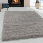 Hochflor Teppich FLUFFY Beige 60 x 110 cm