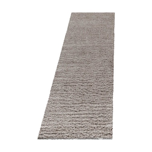 Hochflor Teppich FLUFFY Beige 80 x 250 cm