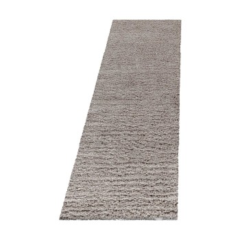 Hochflor Teppich FLUFFY Beige 80 x 250 cm