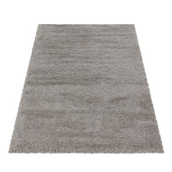 Hochflor Teppich FLUFFY Beige 120 cm x 170 cm