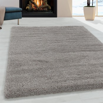 Hochflor Teppich FLUFFY Beige 280 x 370 cm