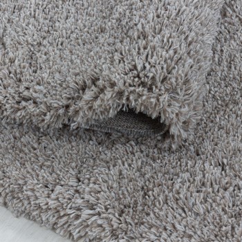 Hochflor Teppich FLUFFY Beige 280 x 370 cm