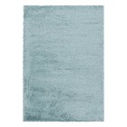 Hochflor Teppich FLUFFY Blau 60 x 110 cm