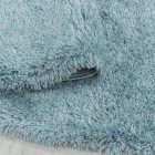 Hochflor Teppich FLUFFY Blau 60 x 110 cm