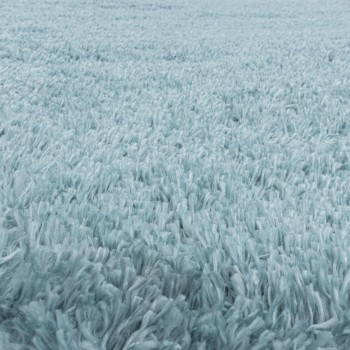 Hochflor Teppich FLUFFY Blau 140 x 200 cm