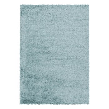 Hochflor Teppich FLUFFY Blau 160 cm x 230 cm