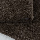 Hochflor Teppich FLUFFY Braun 140 x 200 cm