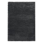 Hochflor Teppich FLUFFY Grau 280 x 370 cm