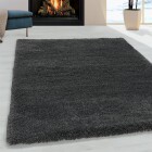 Hochflor Teppich FLUFFY Grau 280 x 370 cm
