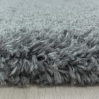 Hochflor Teppich FLUFFY Hellgrau 240 x 340 cm