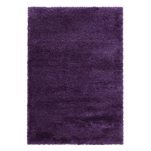 Hochflor Teppich FLUFFY Violett 120 cm x 170 cm