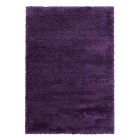 Hochflor Teppich FLUFFY Violett 120 cm x 170 cm