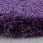 Hochflor Teppich FLUFFY Violett 120 cm x 170 cm
