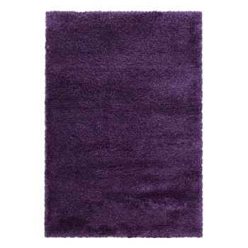 Hochflor Teppich FLUFFY Violett 240 x 340 cm