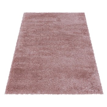 Hochflor Teppich FLUFFY Rosa 80 x 150 cm