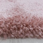 Hochflor Teppich FLUFFY Rosa 80 x 150 cm