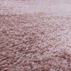 Hochflor Teppich FLUFFY Rosa 120 cm x 170 cm