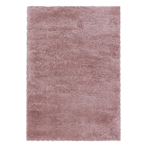 Hochflor Teppich FLUFFY Rosa 160 cm x 230 cm