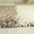 Hochflor Teppich GALA Beige 140 x 200 cm
