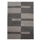 Hochflor Teppich GALA Taupe 100 cm x 200 cm