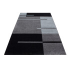 Kurzflor Teppich HAWAII Grau 80 x 150 cm