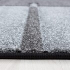 Kurzflor Teppich HAWAII Grau 120 cm x 170 cm