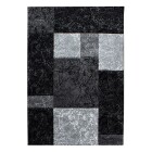 Kurzflor Teppich HAWAII Schwarz 160 cm x 230 cm