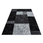 Kurzflor Teppich HAWAII Schwarz 200 cm x 290 cm
