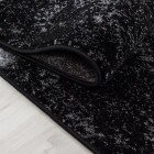 Kurzflor Teppich HAWAII Schwarz 200 cm x 290 cm