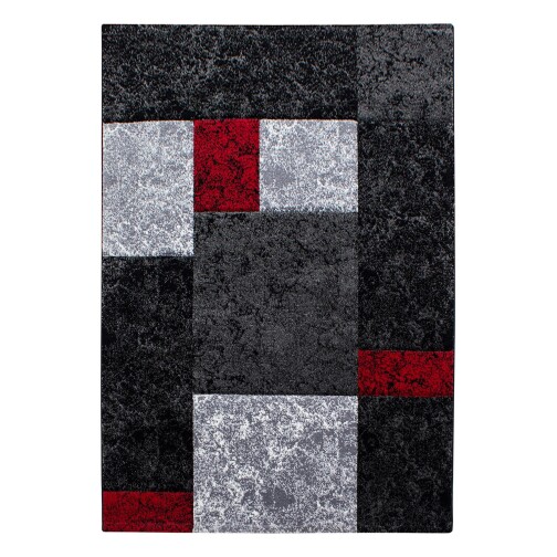 Kurzflor Teppich HAWAII Rot 140 x 200 cm