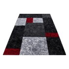 Kurzflor Teppich HAWAII Rot 280 x 370 cm