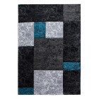 Kurzflor Teppich HAWAII Türkis 80 x 150 cm