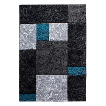 Kurzflor Teppich HAWAII Türkis 160 cm x 230 cm