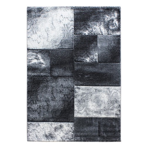 Kurzflor Teppich HAWAII Grau 160 cm x 230 cm