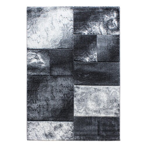 Kurzflor Teppich HAWAII Grau 240 x 340 cm
