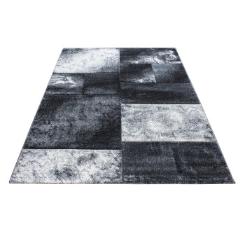 Kurzflor Teppich HAWAII Grau 240 x 340 cm